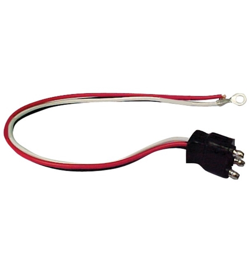 Optronics A-45PB 3 Wire Straight Pigtail For Tail Lights